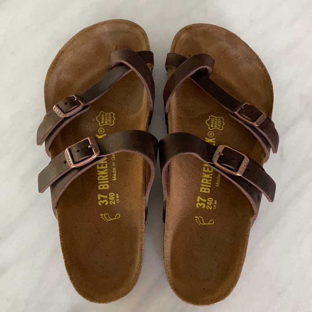 Birkenstock Mayari Oiled Leather Sandal
